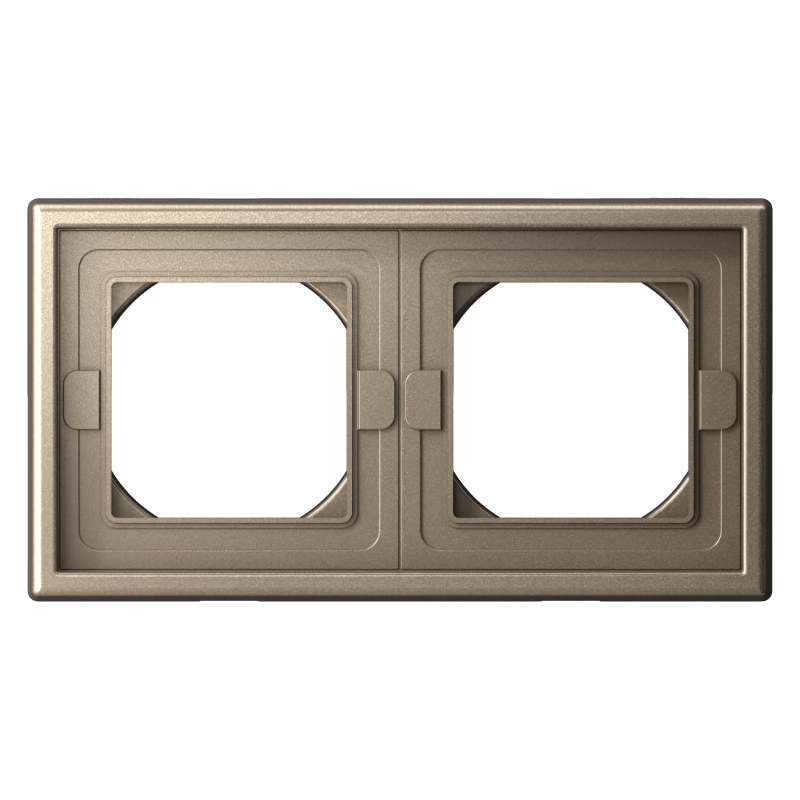 ArtGallery Шампань Рамка 2-постовая IP44 | GAL440502 | SE — Systeme Electric