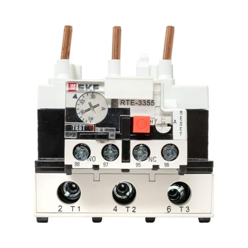 Реле тепловое РТЭ-3355 30-40А EKF PROxima | rel-3355-30-40 | EKF — миниатюра 2