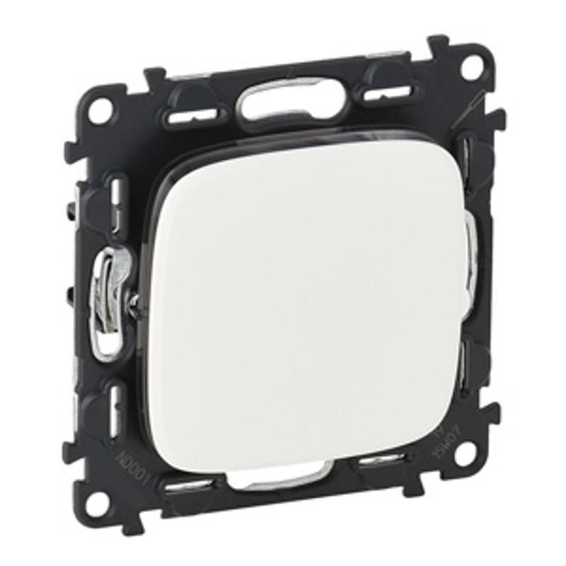 Valena ALLURE DIY Белый Переключатель 1-клавишный 10А 250В — миниатюра 2