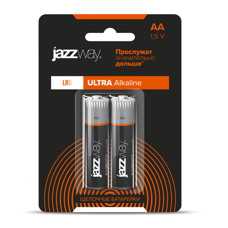 Элементы питания LR 6  Ultra PLUS BL-2 | .501070 | JAZZway — Jazzway