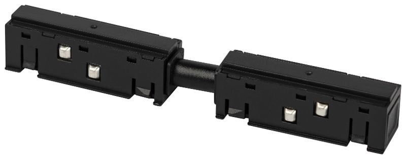 Коннектор питания ЭРА TRM20-PCL-B прямой для магнитной трековой системы NOVA 48V черный | Б0061559 | ЭРА — миниатюра 1