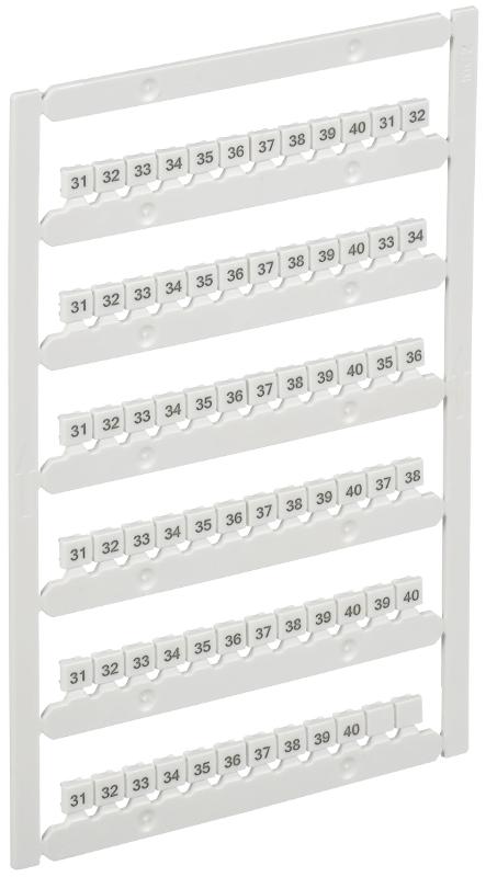 ARMAFIX Маркер для CTS-ML 3 уровня 2,5мм2 "31-40"  | AF-CT10D-M-D25-04-3 | IEK (ИЭК) — IEK (ИЭК)