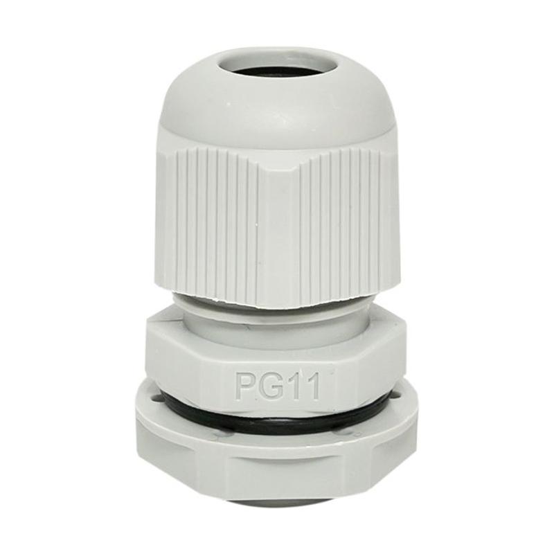 Сальник PG11 IP54 (4 шт) d отв. 19 мм / d провод. 5-10 мм PROxima | plc-pg-11-4-r | EKF — EKF
