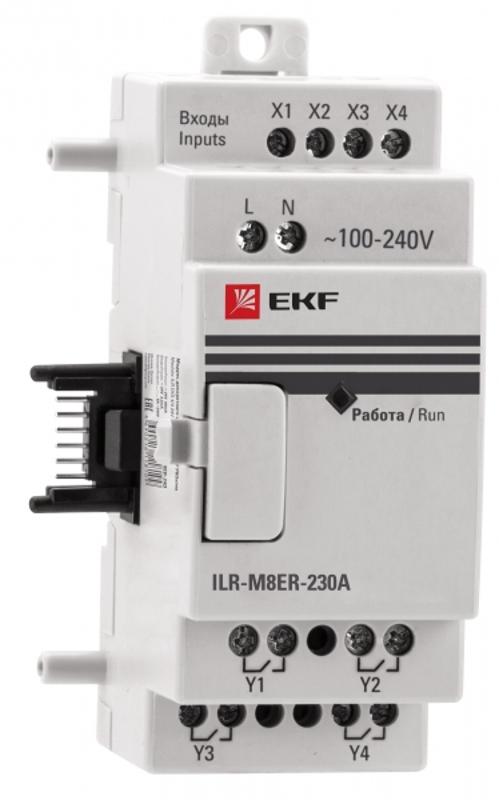 Модуль дискретного в/в 4/4 230В PRO-Relay EKF PROxima | ILR-M8ER-230A | EKF — EKF