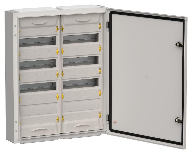 TITAN 5 Корпус металлический ЩРн-96 (2х48) 710х570х140 IP54 серый | TI5-50-N-2X048-54-7035 | IEK — IEK (ИЭК)