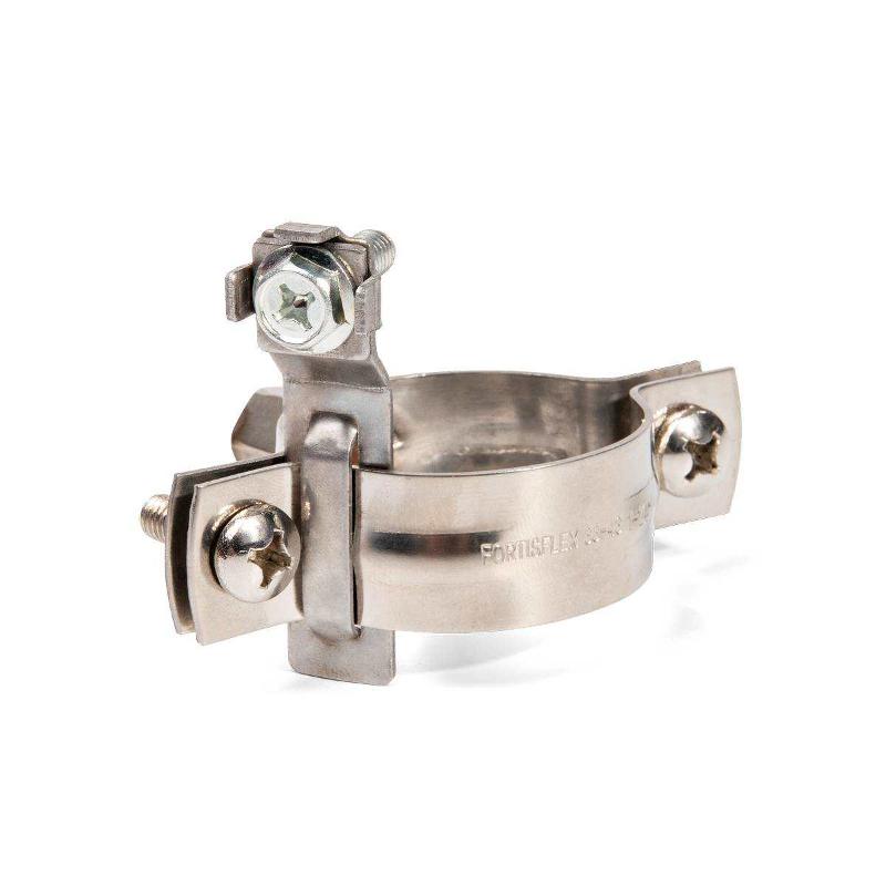 Хомут трубный заземления ТХЗ (INOX) 3/4" | 83237 | Fortisflex — Fortisflex