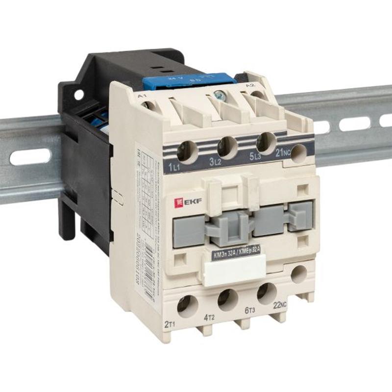 Контактор малогабаритный КМЭп 32А 24В DC 1NC EKF PROxima | ctr-s-32-24-1nc-p | EKF — миниатюра 2