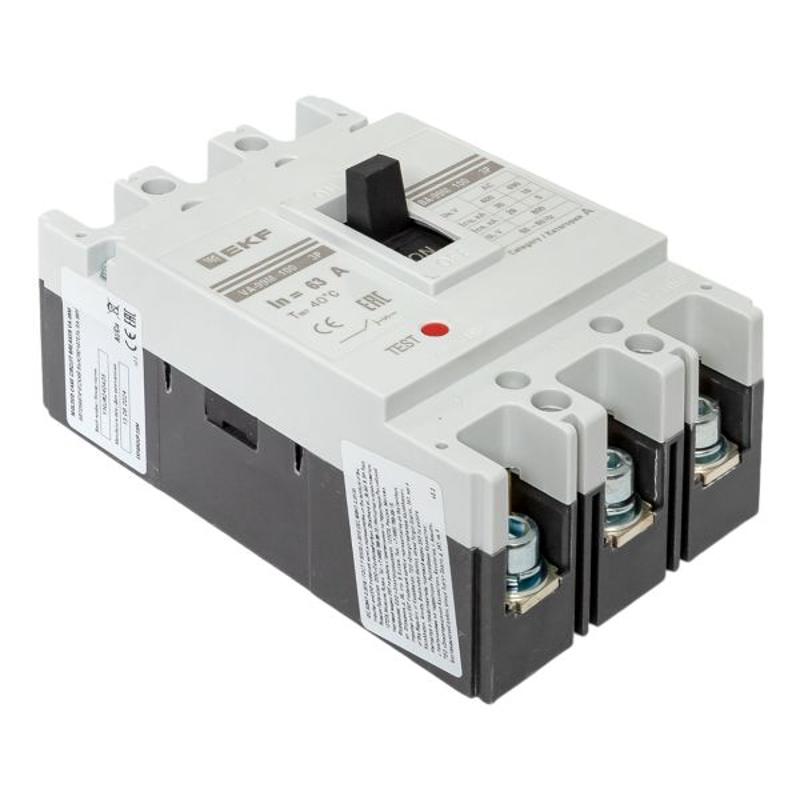 Выключатель автоматический ВА-99М 100/63А 3P 35кА PROxima | mccb99-100-63m | EKF — миниатюра 15