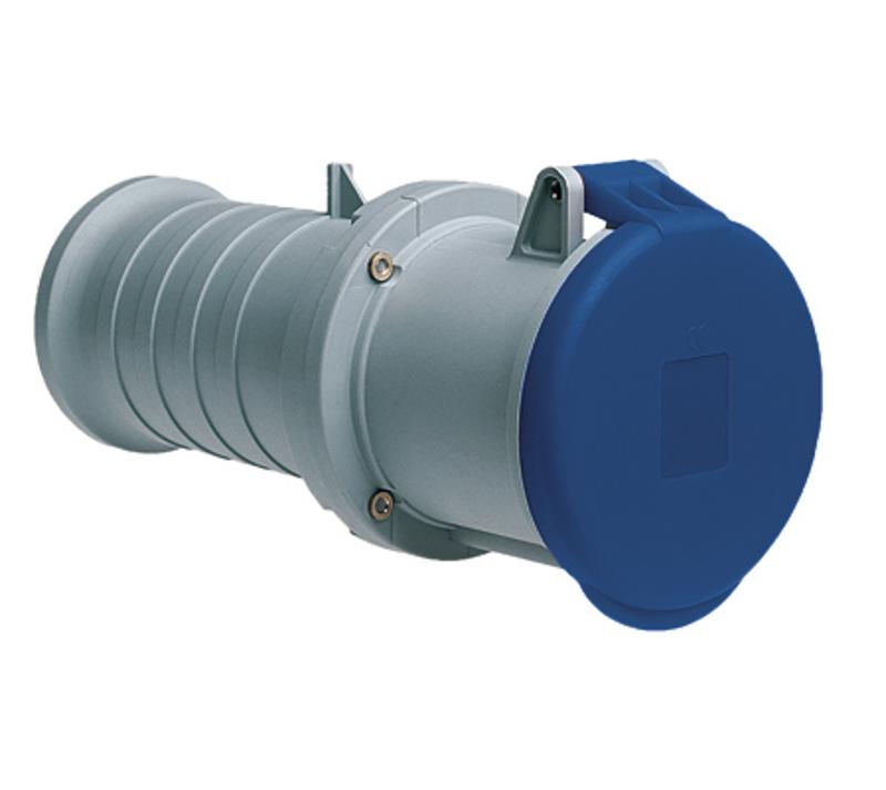 Розетка кабельная 263C6 63А 2P+E IP44 6ч | 2CMA166840R1000 | ABB — ABB