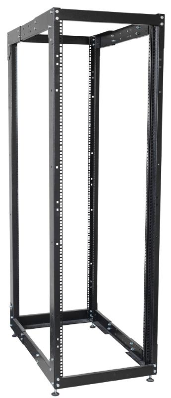 19" двухрамная стойка, 37U, 600x800 мм, чёрная | LF05-37U68-2R | ITK — ITK