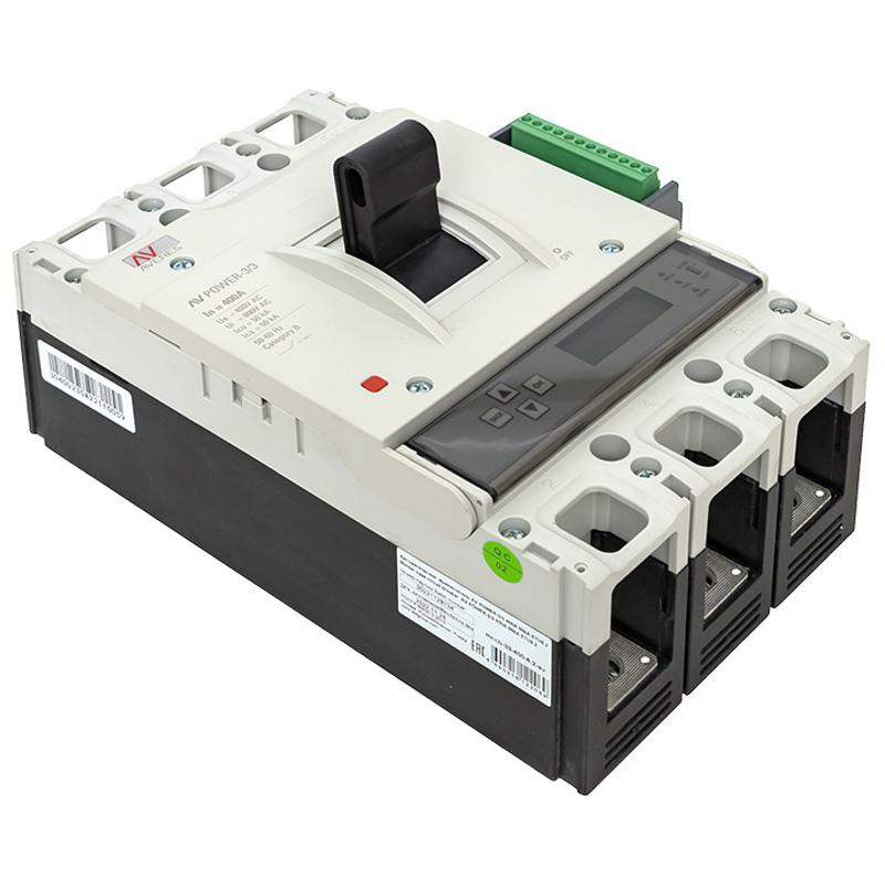 Выключатель автоматический AV POWER-3/3 400А 50kA ETU6.2 | mccb-33-400-6.2-av | EKF — миниатюра 3