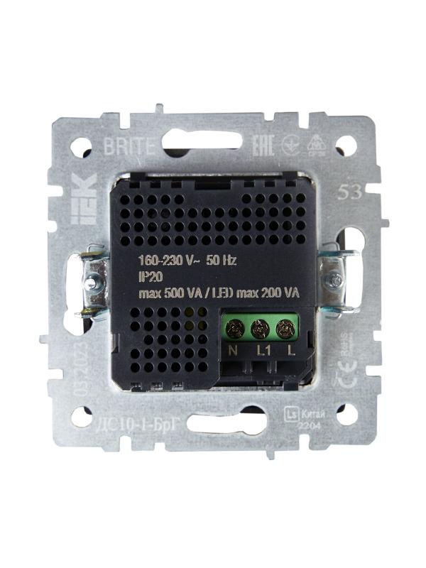 BRITE Датчик движения ДС10-1-БрГ графит | BR-MS10-N-150-05-K53 | IEK — миниатюра 4