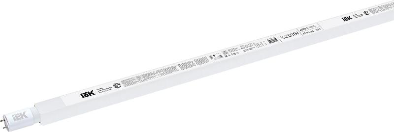 Лампа светодиодная LED 18Вт G13 230В ECO Т8 линейная | LLE-T8-18-230-65-G13 | IEK — IEK (ИЭК)