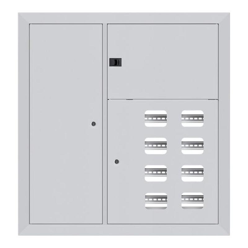 Щит этажный 8 кв. слаботочка слева (1000х950х150)  Basic |mb28-v-8z| EKF — миниатюра 2