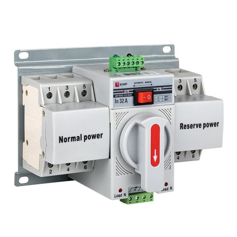 Устройство АВР МCB 32А (C) 3Р 400В PROxima | ats-mcb-32c-3p-pro | EKF — EKF