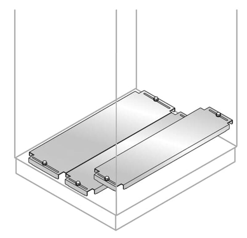 Панель нижняя скользящая,нерж 800х600 | EF8061X | ABB — ABB