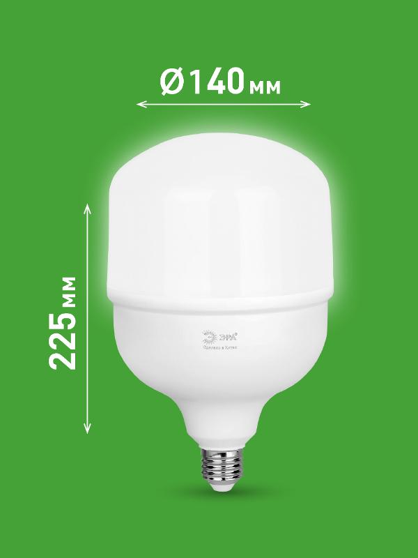 Лампа светодиодная  GREEN LINE LED POWER T140-100W-840-E27/E40 GL Е27/Е40 100 Вт колокол яркий белый свет | Б0067037 | ЭРА — миниатюра 2