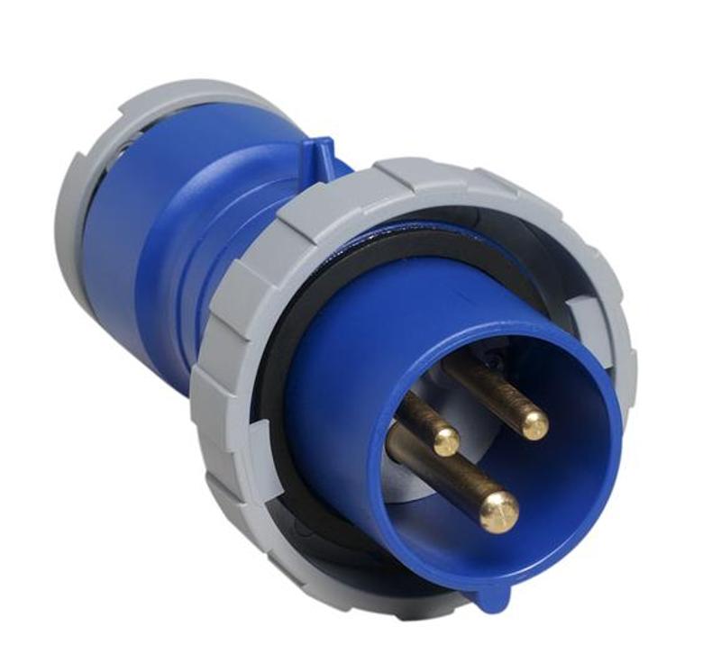 Вилка кабельная 232P6W. 32А. 2P+E. IP67. 6ч | 2CMA166722R1000 | ABB — ABB