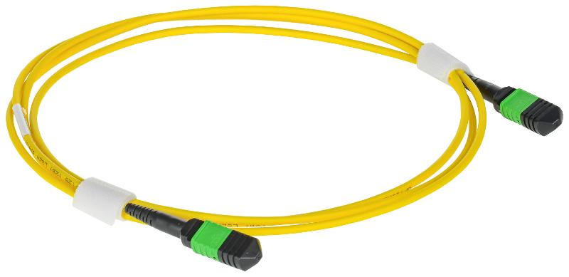 ITK Сборка кабельная MPOF-MPOF тип А 12 SM OS2 5м | FAP0902-MPOF-MPOF-12A-005 | ITK — ITK
