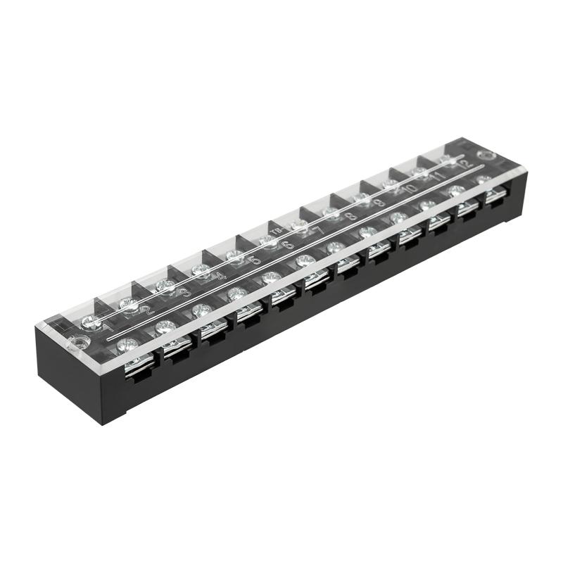 Блок зажимов клеммный БЗН ТВ-4512 4,0мм2 45A 12 пар | 11-2158 | REXANT — REXANT