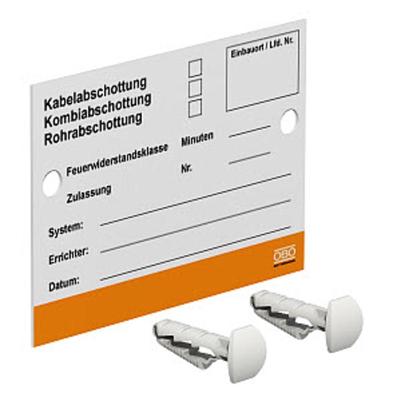 Маркировочная табличка (KS-S DE) | 7205425 | OBO Bettermann — миниатюра 2