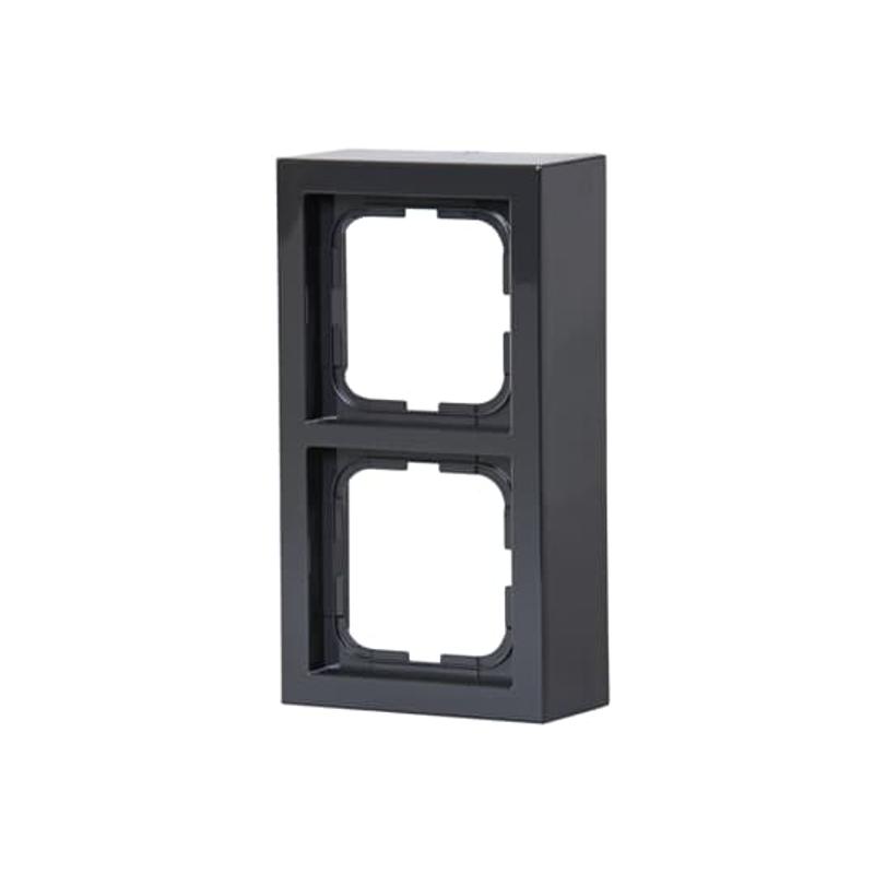Рамка 2 поста, Impressivo, наружный монтаж, антрацит | 1722S85-81  | 2TKA000344G1 | ABB — ABB
