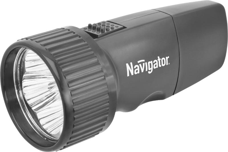 Фонарь универсальный NPT-CP02-ACCU 5LED, прямая зар-ка, акк.3.6В, 250мАч., бл | 94941 | Navigator — миниатюра 1