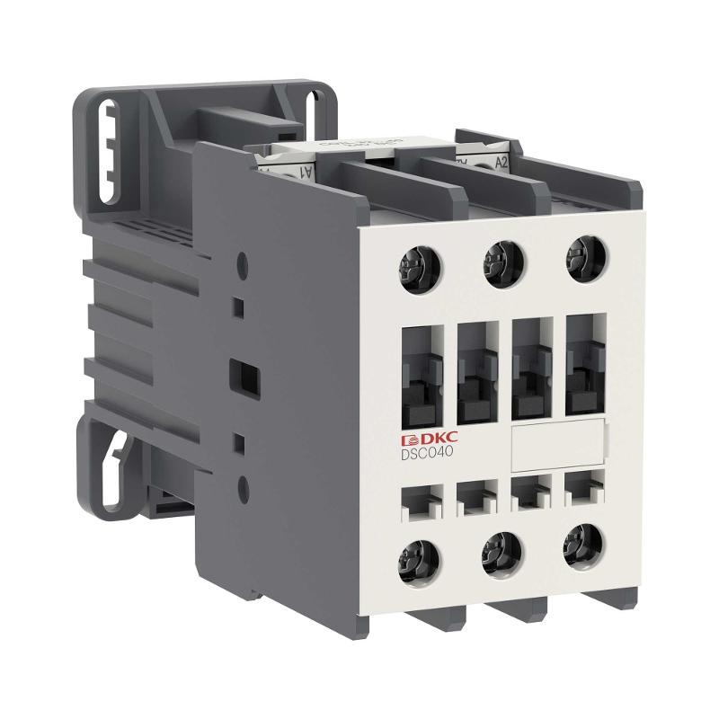 Магнитный контактор YON DSC040 40A 18,5кВт AC3 3P кат.110В DC | DSC040-3C00D110 | DKC — миниатюра 1