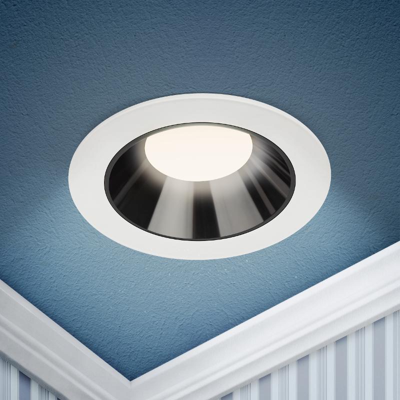 Светильник светодиодный встраиваемый  LED 21-9-3K круглый 9Вт 3000К | Б0062131 | ЭРА — миниатюра 1