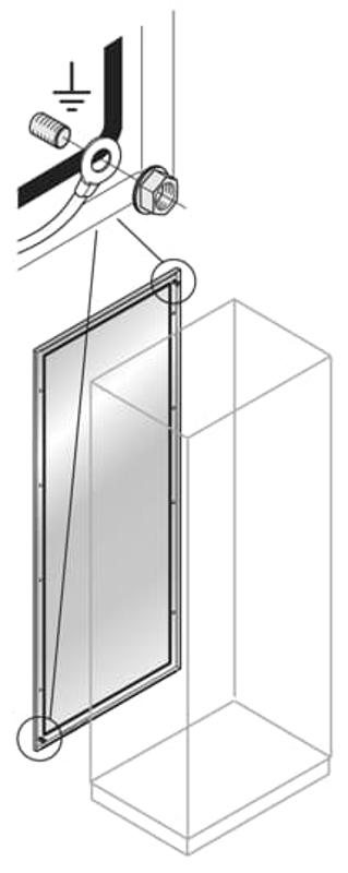 Стенка шкафа задняя,нерж.ст.1800х1000 мм | TE1810X | ABB — ABB