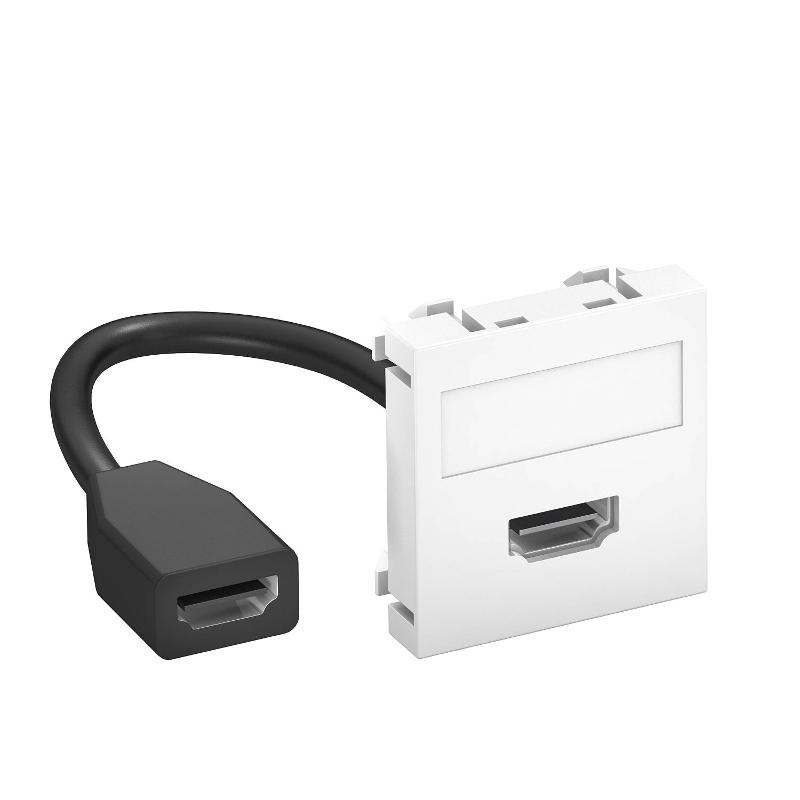 Мультимедийная рамка HDMI Modul45 (белый) (MTG-HD F RW1) | 6104826 | OBO Bettermann — OBO Bettermann