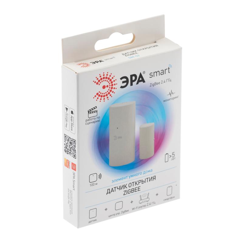 Датчик открытия   DM-02 для дома, беспроводной, на батарейках, SMART Zigbee | Б0049185 | ЭРА — миниатюра 2