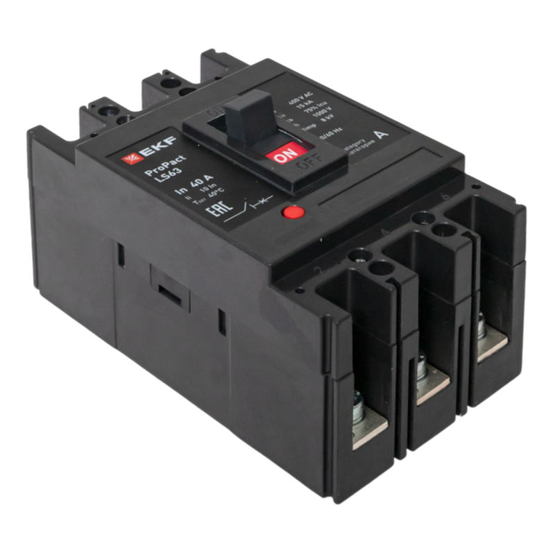 Выключатель автоматический LS63 15кА 3P 40А ProPact | mccb-63-15-3-40-ls | EKF — миниатюра 19