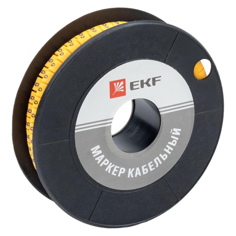 Маркер-кабельный 1,5кв.мм "9" (1000шт.) (ЕС-0) EKF PROxima | plc-KM-1.5-9 | EKF — EKF