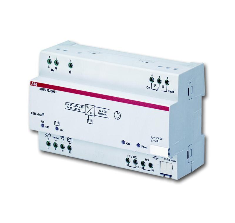 NTU/S 12.2000.1 Блок питания бесперебойный, 2 А, MDRC | 2CDG110070R0011 | ABB — ABB