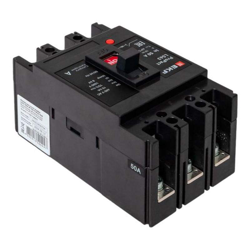 Выключатель автоматический LS63 15кА 3P 50А ProPact | mccb-63-15-3-50-ls | EKF — миниатюра 9