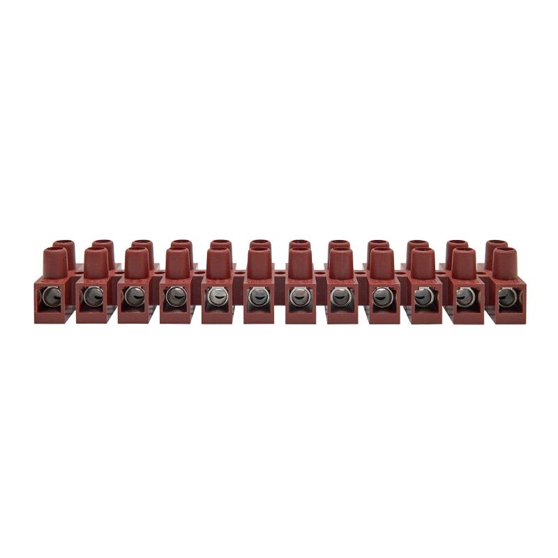 Колодка клеммная фибергласс ЗВИ, 12р,150°С,450V, 76A, 16мм.кв. | 43512FV | DKC — миниатюра 3