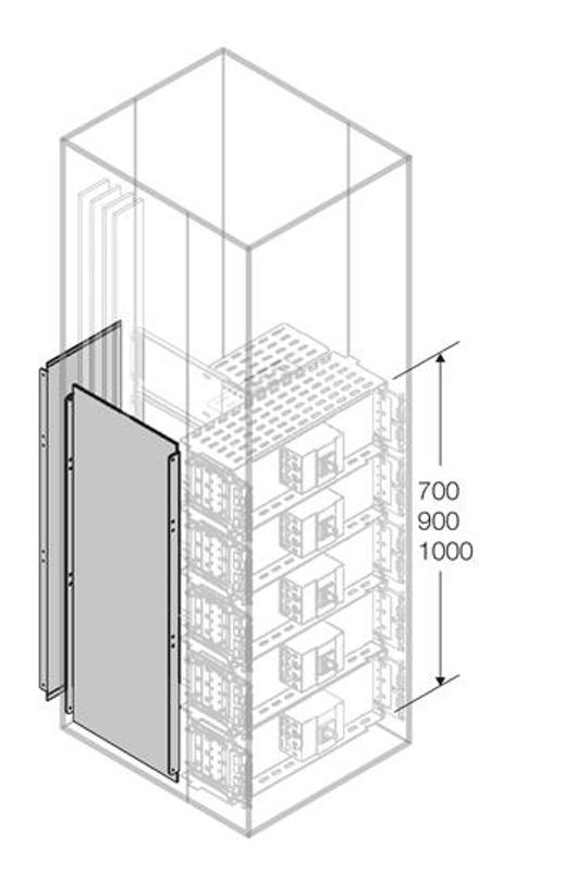 Перегородка верт.задн. H=800мм W=800мм|1STQ009129A0000 | ABB — ABB
