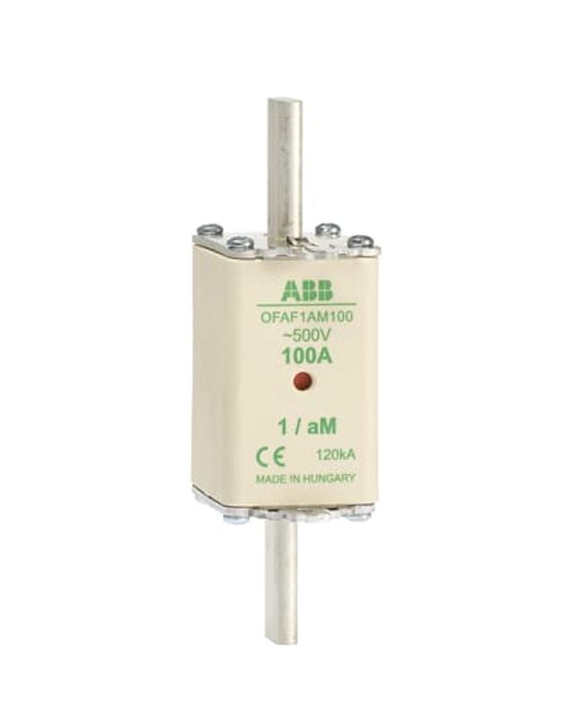 Предохранитель OFAF1aM63 63A тип аМ размер1, до 500В | 1SCA022697R7060 | ABB — ABB