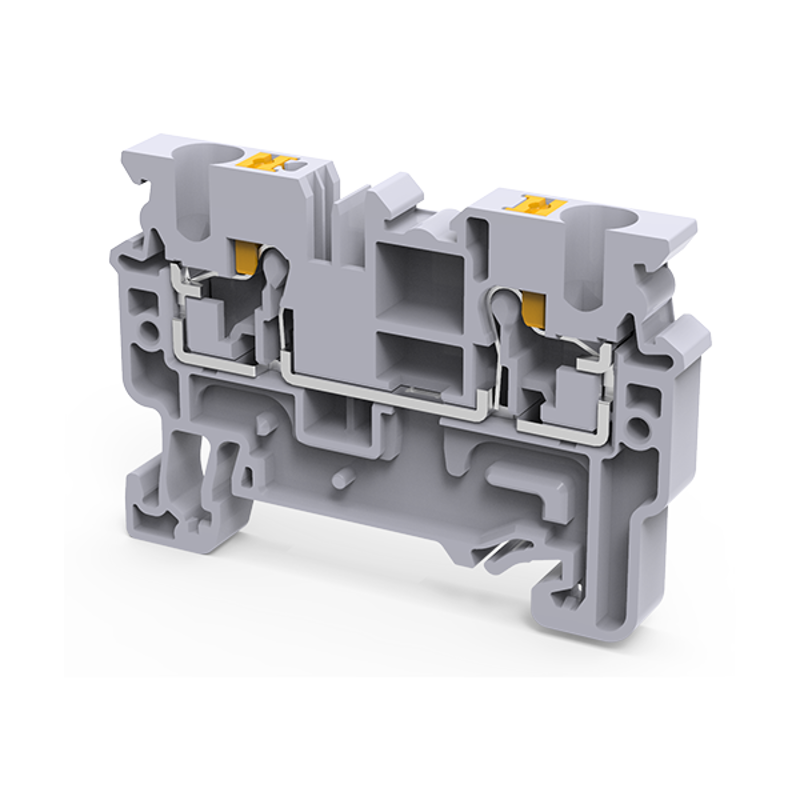 Клемма проходная push-in OptiClip CP-4-I-32A-(0,2-4)-серый | 331840 | КЭАЗ — КЭАЗ (Курский электроаппаратный завод)