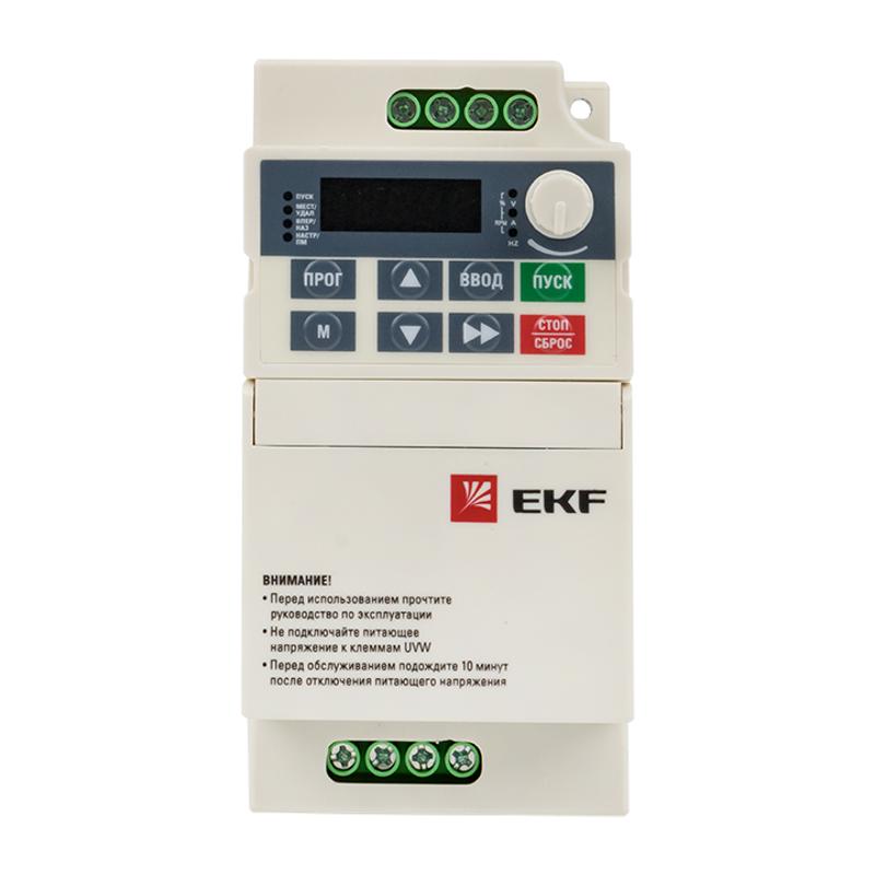 Преобразователь частоты 1,5 кВт 1х230В VECTOR-80 EKF Basic | VT80-1R5-1 | EKF — миниатюра 3