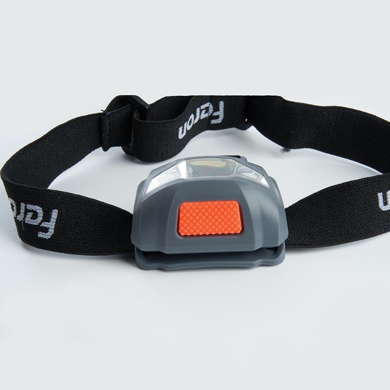Фонарь налобный светодиодный аккумуляторный 3W 1COB, USB IP44, пластик, TH2301 | 41680 | FERON — миниатюра 2
