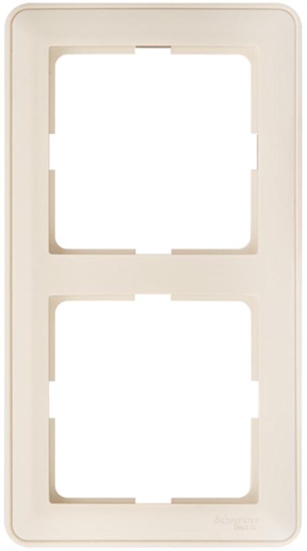 W59 Слоновая кость Рамка 2-ая | KD-2-28 | SE — Systeme Electric