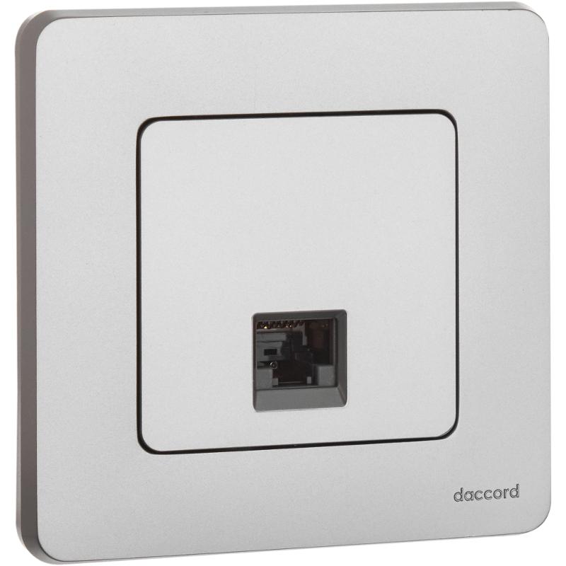 Inspiria Алюминий розетка компьютерная RJ45 С/У категория 6 UTP — миниатюра 10