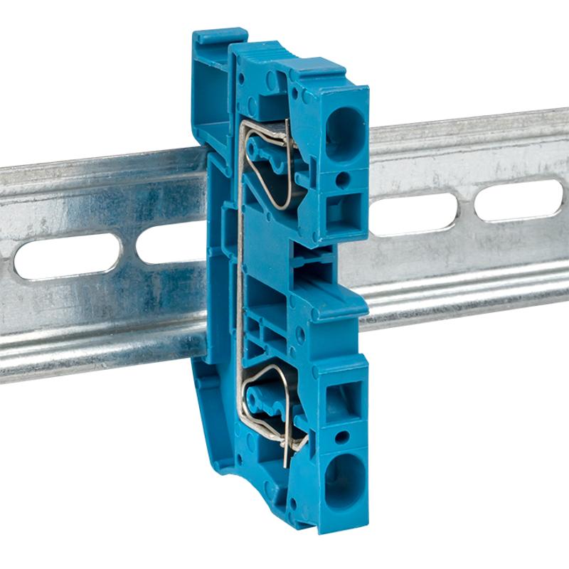 Колодка клеммная пружинная JXB-ST-6 57А синяя EKF PROxima | plc-jxb-st-6-blue | EKF — миниатюра 5