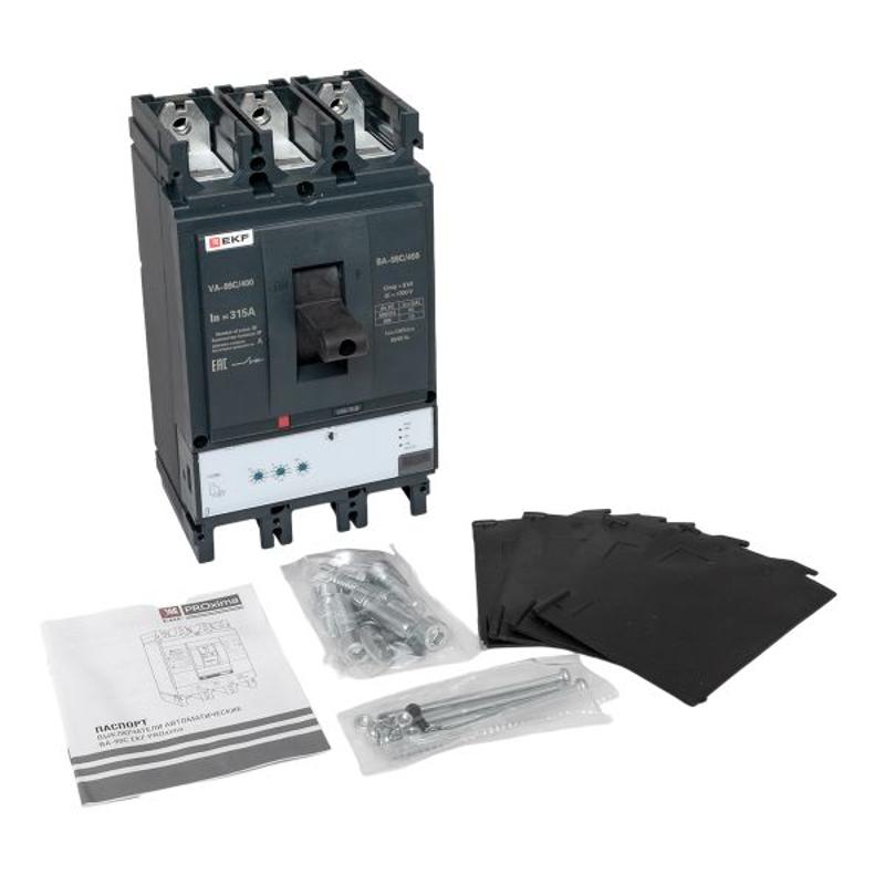 Выключатель автоматический ВА-99C (Compact NS) 400/315А 3P 45кА EKF PROxima | mccb99C-400-315 | EKF — миниатюра 16