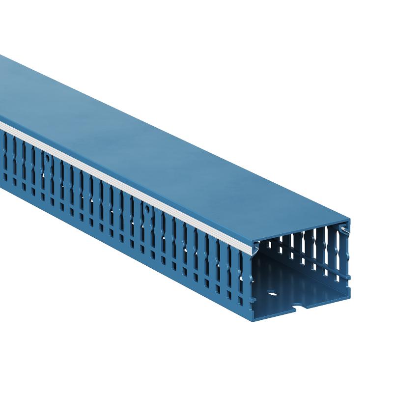 Короб перфорированный, синий RL6 40x60 (ШхВ) зуб - 6мм, паз -4мм  | 01284RL |  DKC — DKC (ДКС)