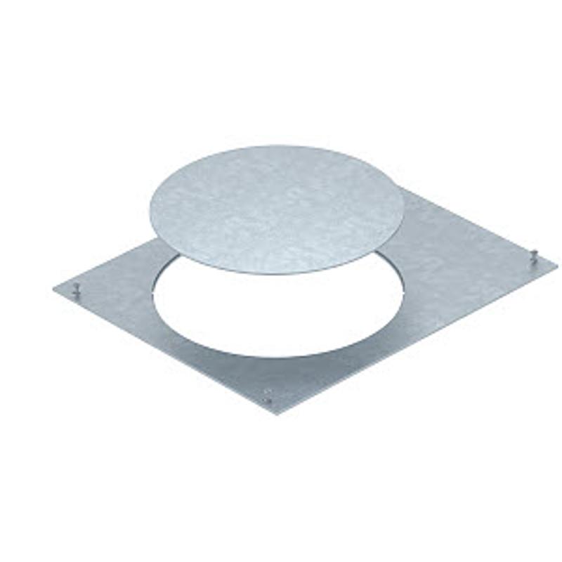 Крышка канала OKA с монтажным отверстием GESR9 400x500x4 мм (сталь) (OKA D 500 R9) | 7425122 | OBO Bettermann — миниатюра 2