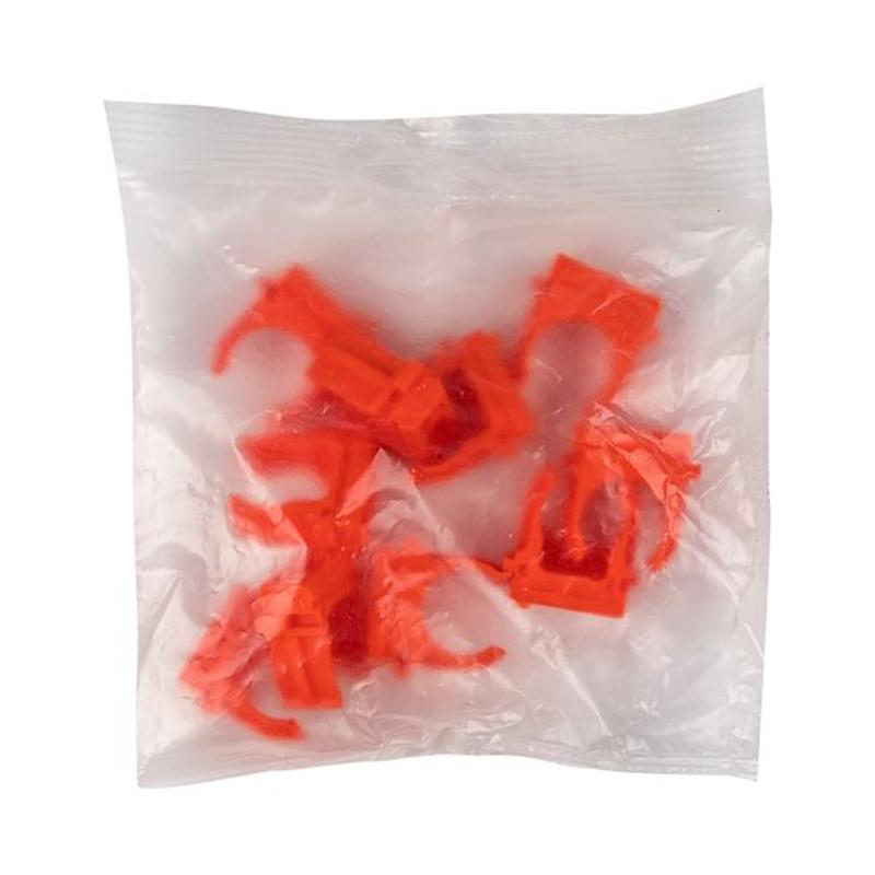 Крепеж-клипса оранжевая d16мм (10шт.) Plast EKF PROxima | derj-z-16o | EKF — миниатюра 13