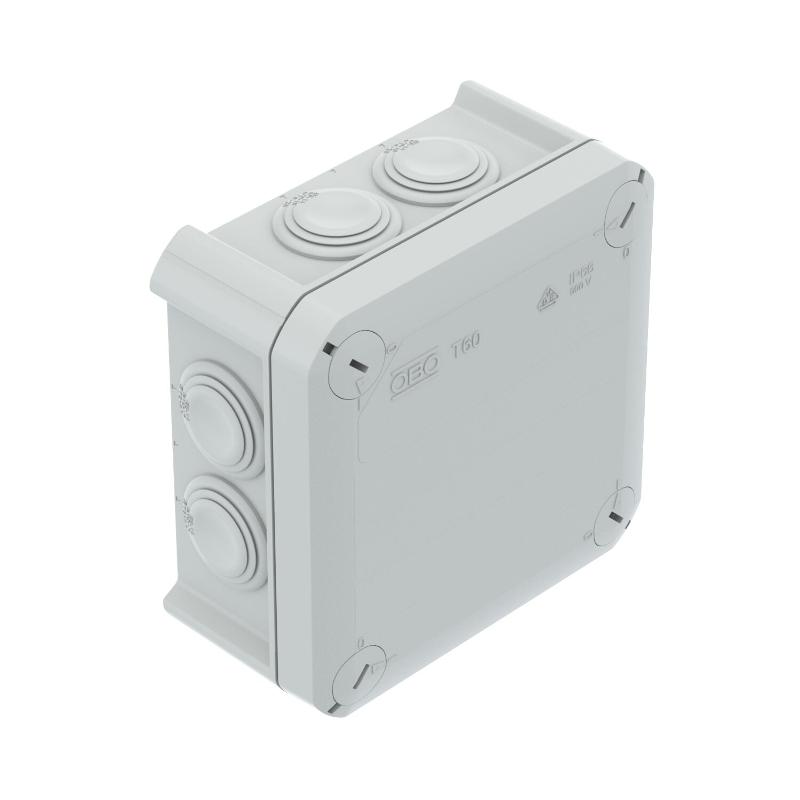 Коробка распределительная Т-60, 114x114x57 IP66 со вставным уплотнителем 7xM25  | 2007061 | OBO Bettermann — OBO Bettermann